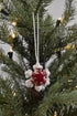 24 piece set - Iconic Christmas Mini Tabletop Tree Set - in Hand Felted Wool - ARCADIA HOME